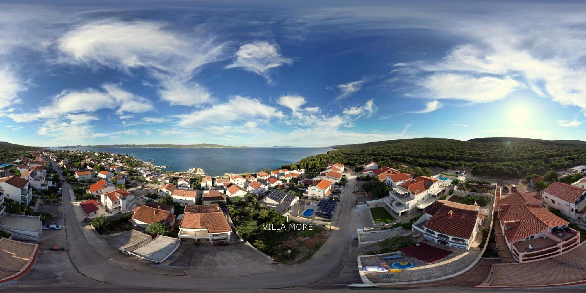 Villa More Sveti Petar Na Moru With Pool And Sea View Екстериор снимка