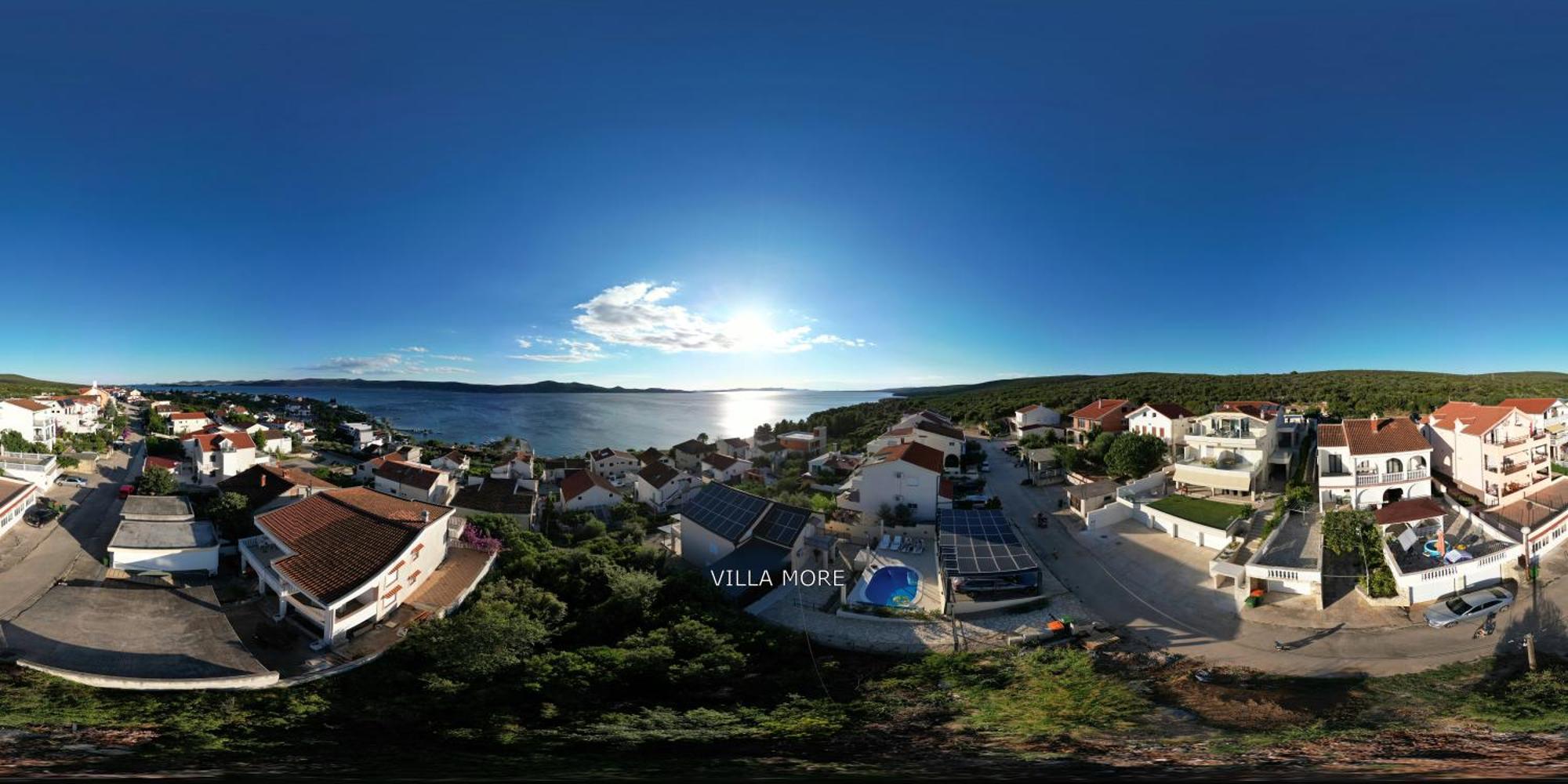 Villa More Sveti Petar Na Moru With Pool And Sea View Екстериор снимка